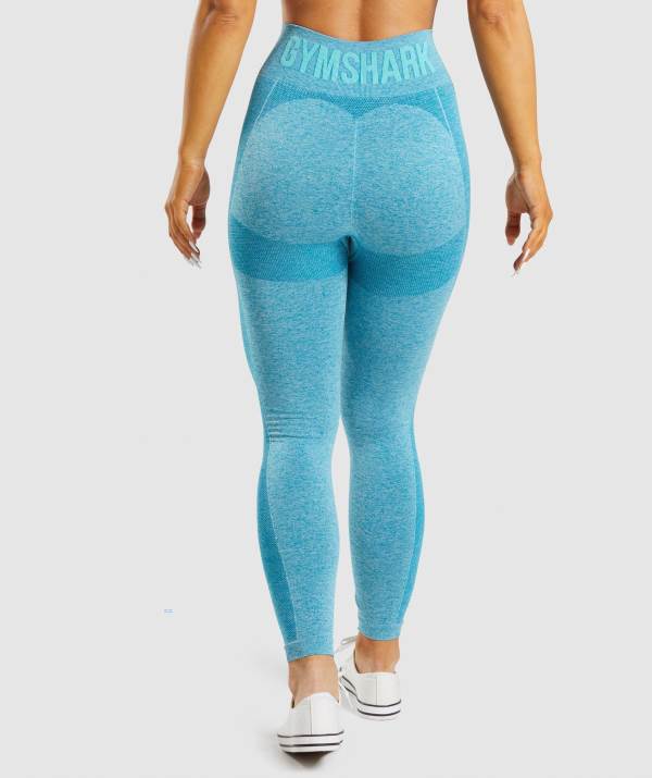 Damske Legíny Gymshark Flex High Waisted Modre | SW8719560